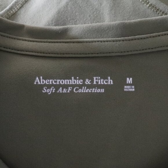 Abercrombie & Fitch Womens Green Sz M Soft One Piece Sleeveless Stretch Bodysuit - Picture 10 of 11